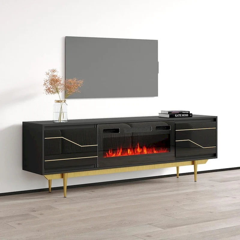 BL-EF Fireplace TV Stand